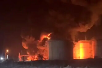 Ukraine sets Russian refinery ablaze in fresh deadly drone attack