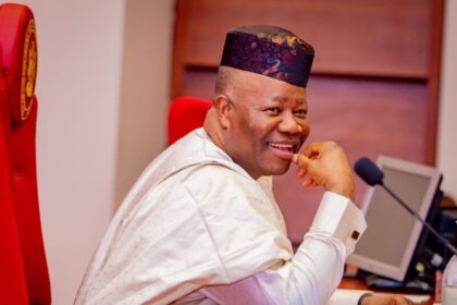 Wike national leader of PDP’s winning faction – Akpabio