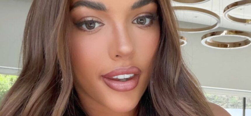 Alanna Pow In Plunging String Bikini Makes Them Go ‘Boing Boing’
