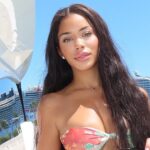 Amaya Espinal Debuts Teal Hair In Hot Swimsuit Pics: ‘Obsessed’