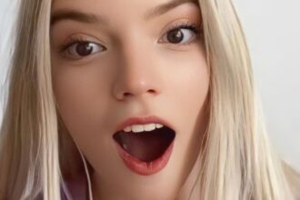 Anya Taylor-Joy ‘Scandalous’ Exposing Chest In Sheer Braless Tank Top