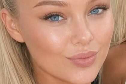 Ava Starz ‘Outstanding’ In Plunging Braless Dress Without Visible Underwear