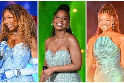 Disney Dream Come True! Brandy, Anika Noni Rose & Halle Bailey Unite For The First Time To Serve Black Princess Perfection At D23