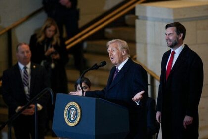 Donald Trump Mocked With Giant ‘Iran War Participation Trophy’ In New York