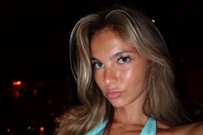 Grace Boor Rocking A Micro Bikini Top Told She’s Got ‘Perfect Cherries’