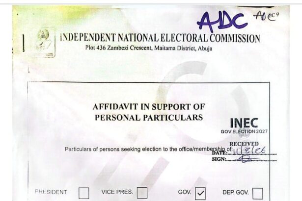 Oyo 2027: INEC confirms Adegoke as ADC guber candidate 