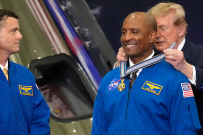 President Trump Presents Congressional Space Medals of Honor to Artemis II Astronauts