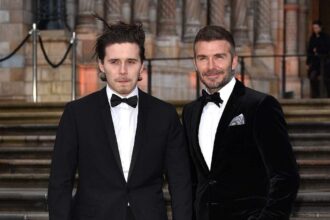 Romeo Beckham Revives Dad David’s Iconic Blond Look On Daring Ibiza Jet Ski