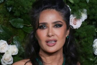 Salma Hayek In Tight Black Bikini Looks ‘So Stacked It’s Unreal’