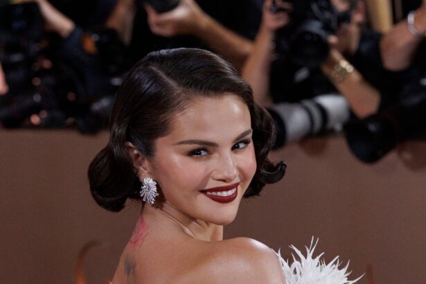 Selena Gomez Bending Over In Low-Back Dress Is ‘Cringe’