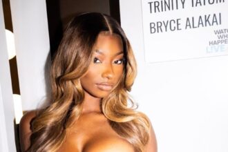 Trinity Tatum Turns Heads In Braless Mini Dress: ‘Iconic’