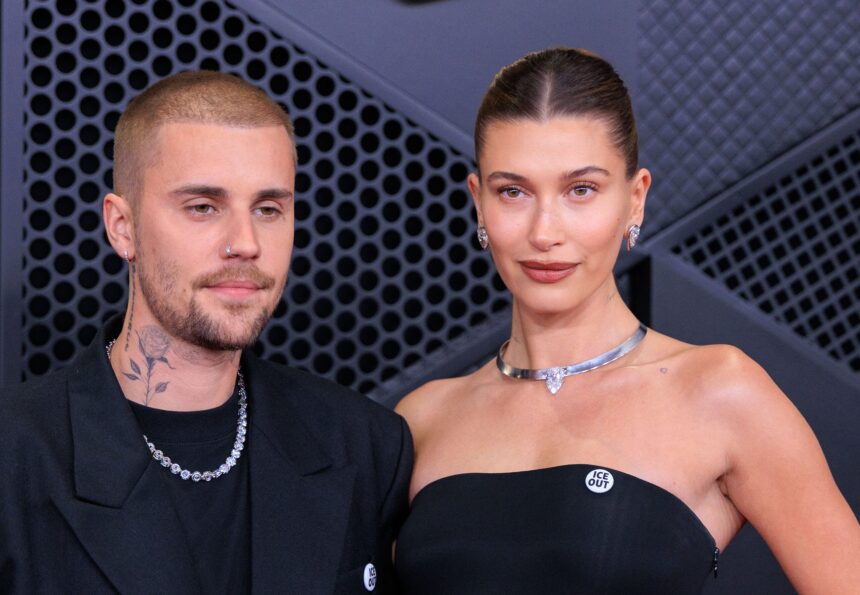 Justin & Hailey Bieber Walk Away In Opposite Directions After Intense Exchange At Wedding