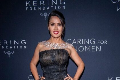 Salma Hayek Proves ‘Age Is Just A Number’ As She Dances In Printed Bikini