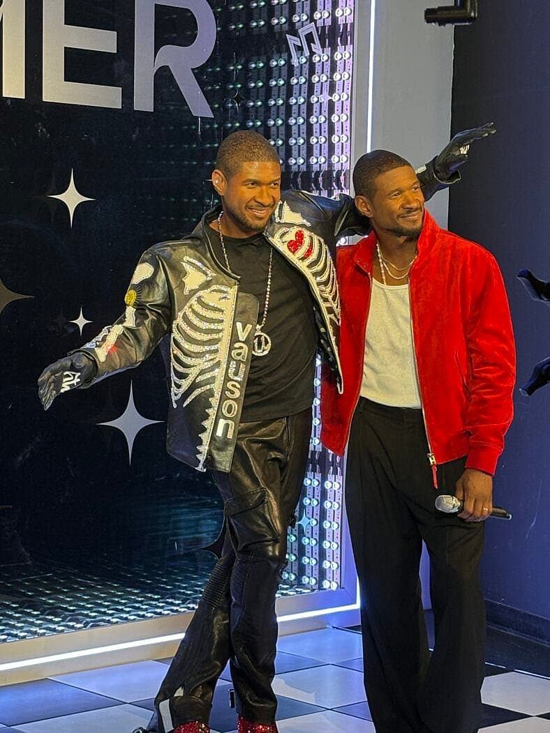 Usher Meets His Doppelganger In Las Vegas: ‘Looks More Like Me Than Me’
